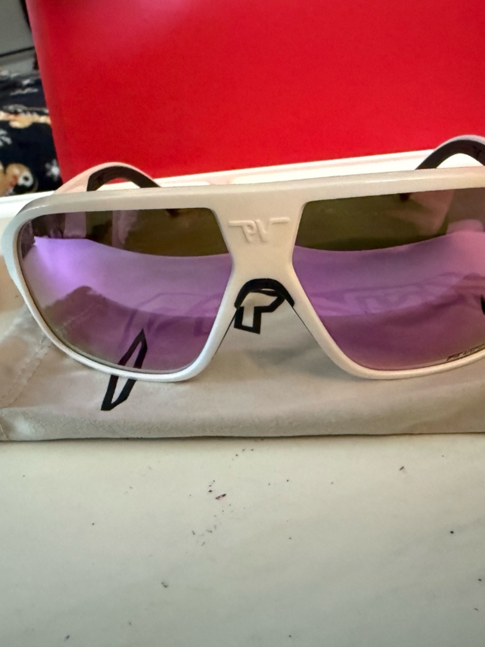 PitViper- Miami Night Flight Optics- HDPV Polarized Pink Lens